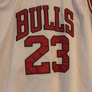 Michael Jordan (56) Mitchell & Ness jersey.